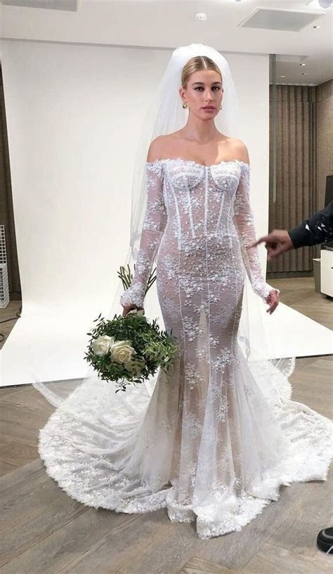 hailey bieber wedding dress price.